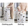Quilt Storage Bag for Clothes with Cute Print - Clarify.pk