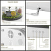 Rain Drop Landscape Diffuser with Ambient Light