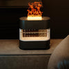 Rain Effect Humidifier with Flame LED Light - Clarify.pk