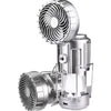 Rechargeable Camping Emergency Light with Fan - Clarify.pk