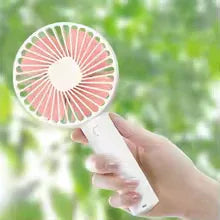Rechargeable Mini Portable Fan - Compact & Lightweight - Clarify.pk