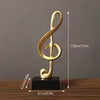 Resin Musical Note Decor 3 Pieces Set – Elegant Home Ornaments - Clarify.pk