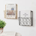PaperPulse Wall-Mounted Magazine & Book Organizer