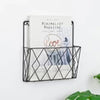 PaperPulse Wall-Mounted Magazine & Book Organizer