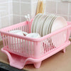 Dish Drainer with Drip Tray for Kitchen Sink Rack