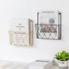 PaperPulse Wall-Mounted Magazine & Book Organizer