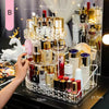 Rotating Cosmetic Storage Box - Clear Makeup Organizer