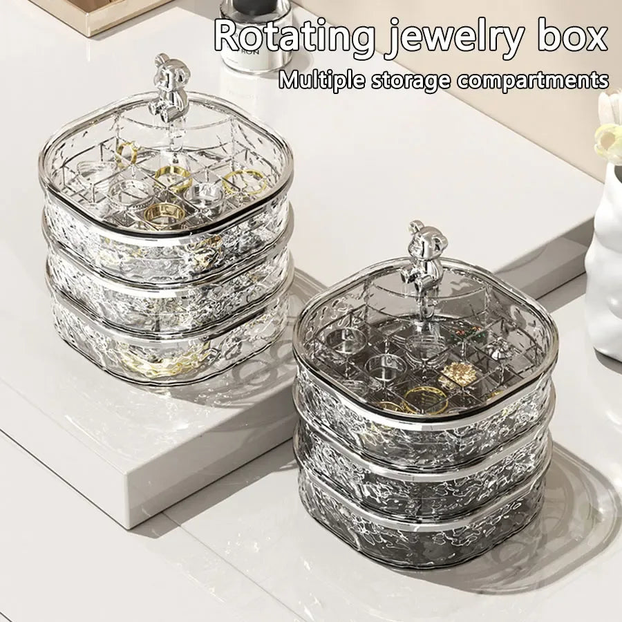 High-End Jewelry Storage Box with Elegant Design