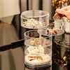 Rotating Jewelry Storage Box - Clear Organizer - Clarify.pk