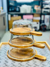 Kebab Serving Dish with Glass Lid – 3 Shapes
