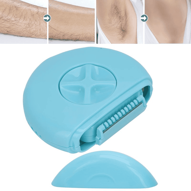 3-in-1 Portable Women's Body Hair Trimmer & Manual Epilator Set