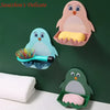 Penguin Soap Holder Wall Mount - Cute & Durable - Clarify.pk