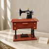 Vintage Sewing Machine Drawer Music Box