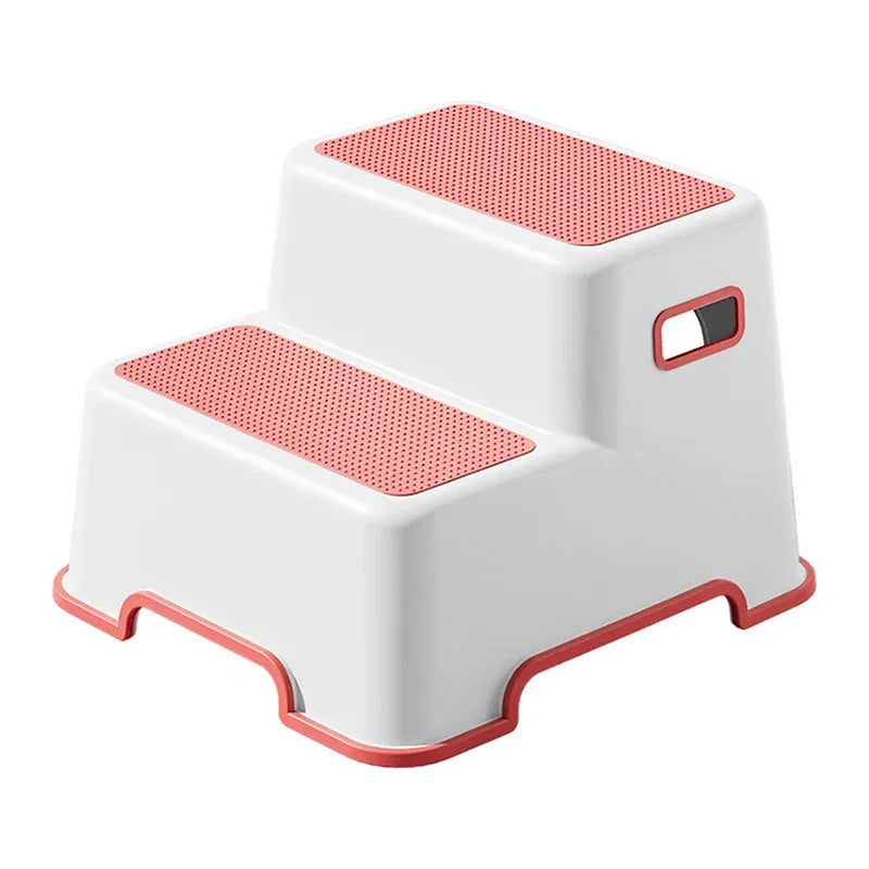 Non-Slip Step Stool for Bathroom with Handles - Clarify.pk