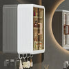 Wall Mounted Bathroom Storage Cabinet with Hooks - Clarify.pk
