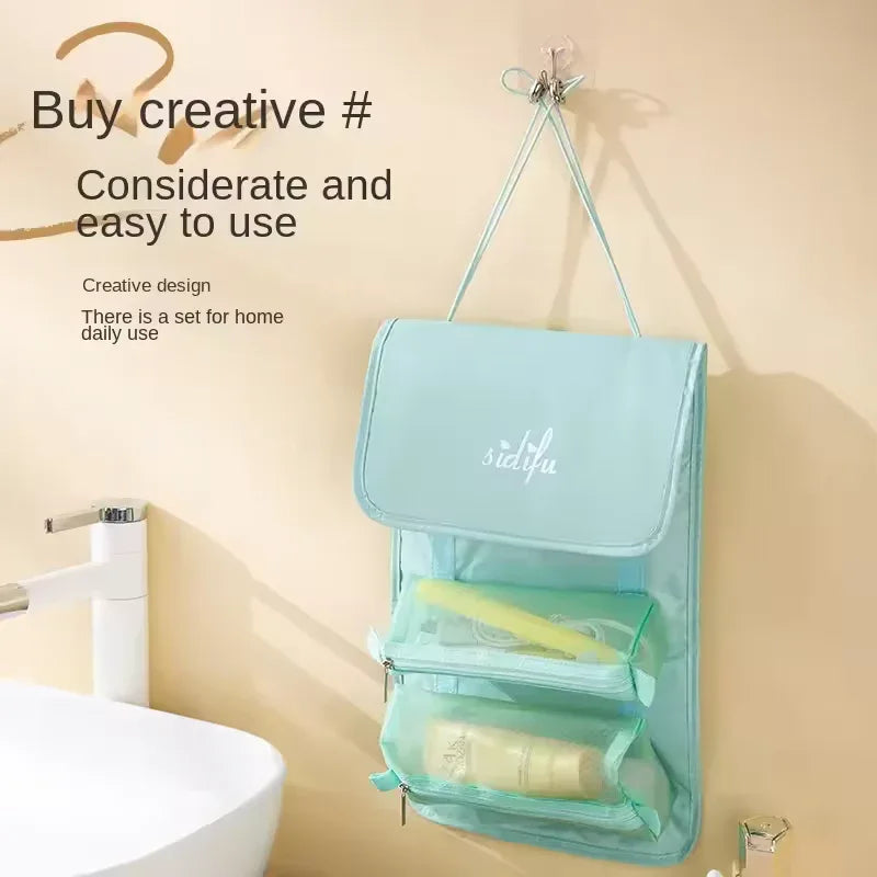 Detachable Hangable Toiletry Bag - Travel Organizer - Clarify.pk
