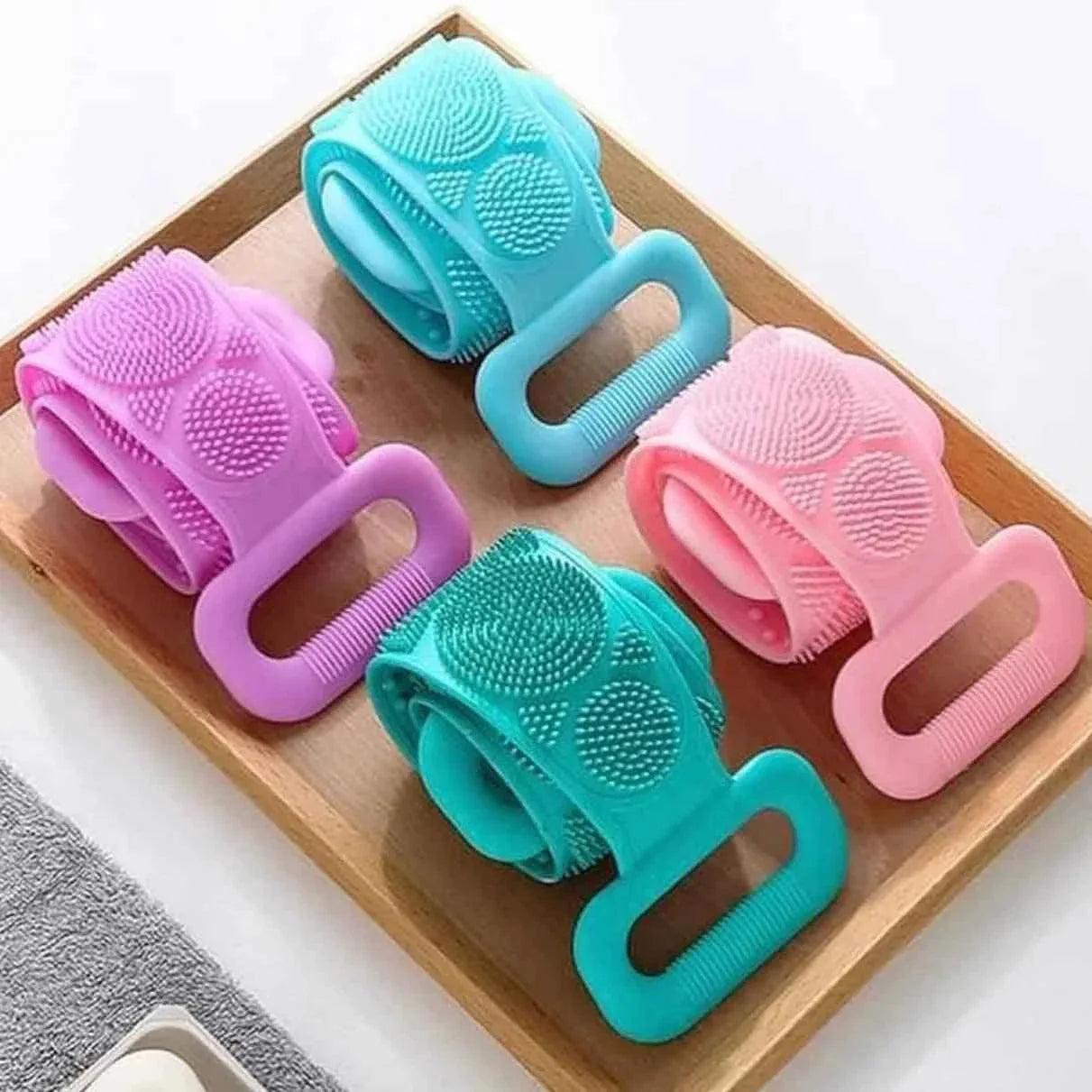 Silicone Body Scrubber for Deep Cleansing - Clarify.pk