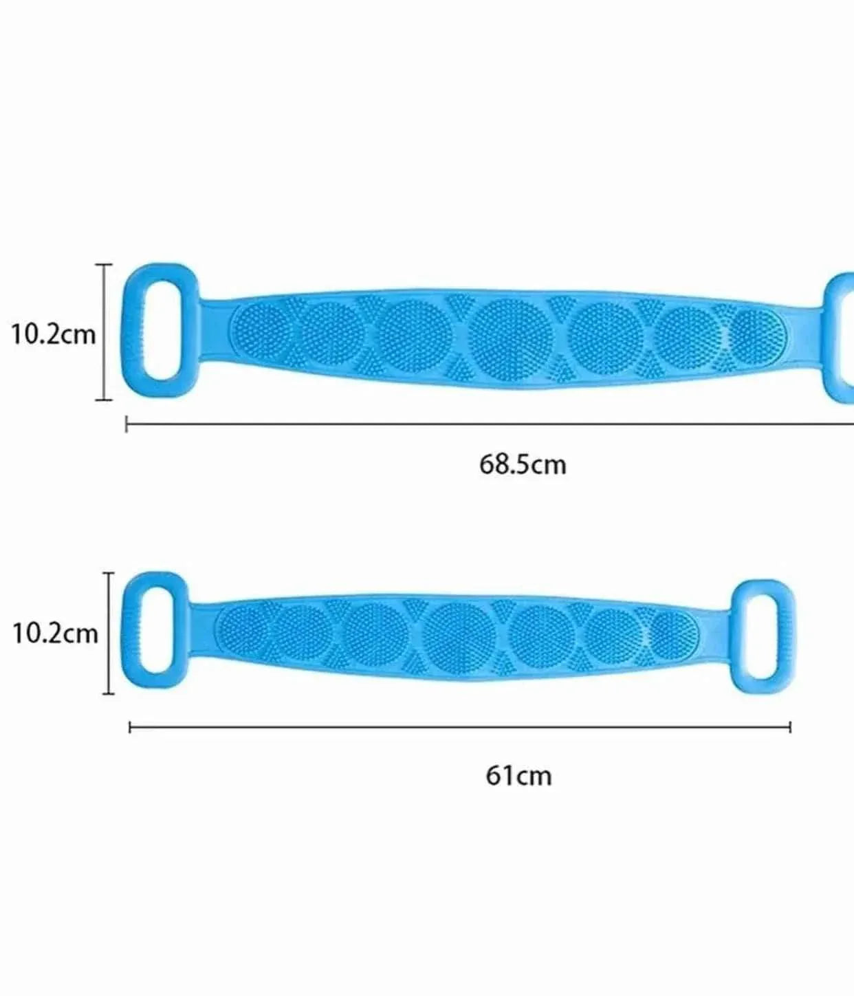 Silicone Body Scrubber for Deep Cleansing - Clarify.pk