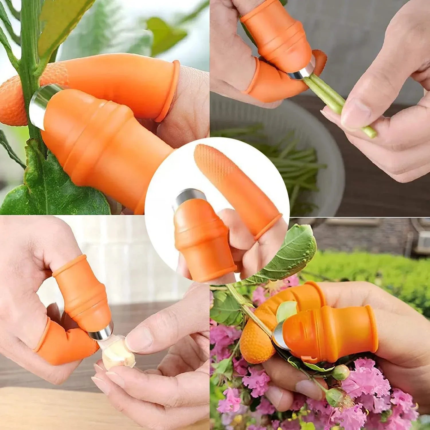 Silicone Finger Protector Kitchen Tool Set - Clarify.pk