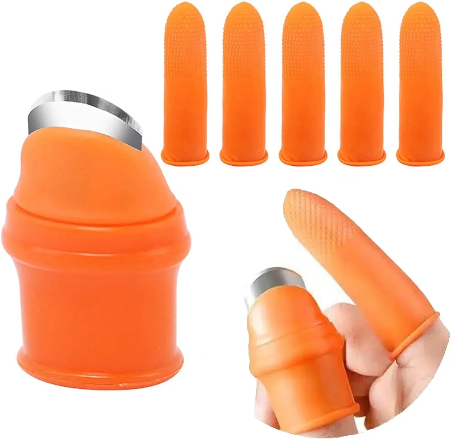 Silicone Finger Protector Kitchen Tool Set - Clarify.pk