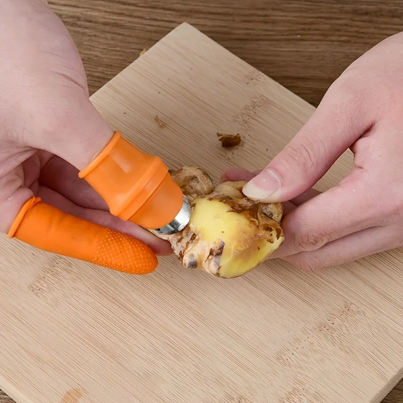 Silicone Finger Protector Kitchen Tool Set