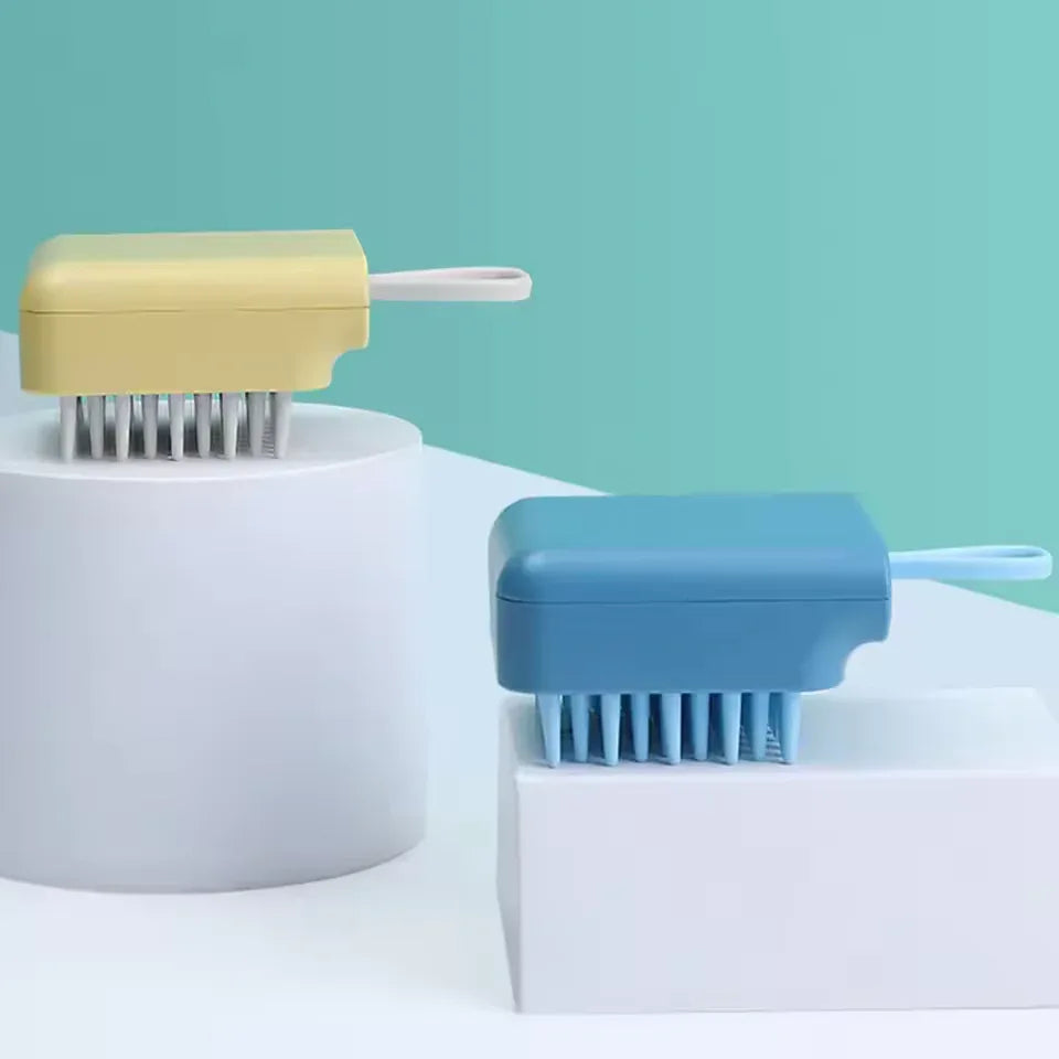 Clarify.pk Silicone Head Massager Brush Soft Grip - Clarify.pk