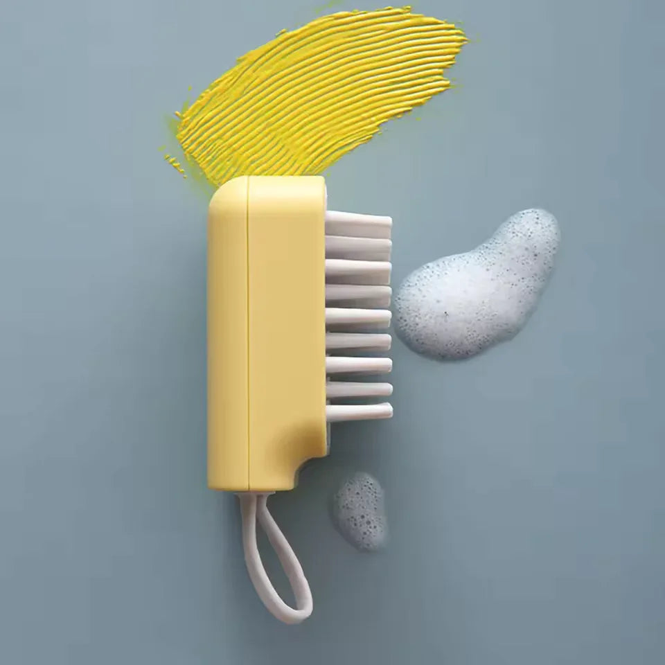 Clarify.pk Silicone Head Massager Brush Soft Grip