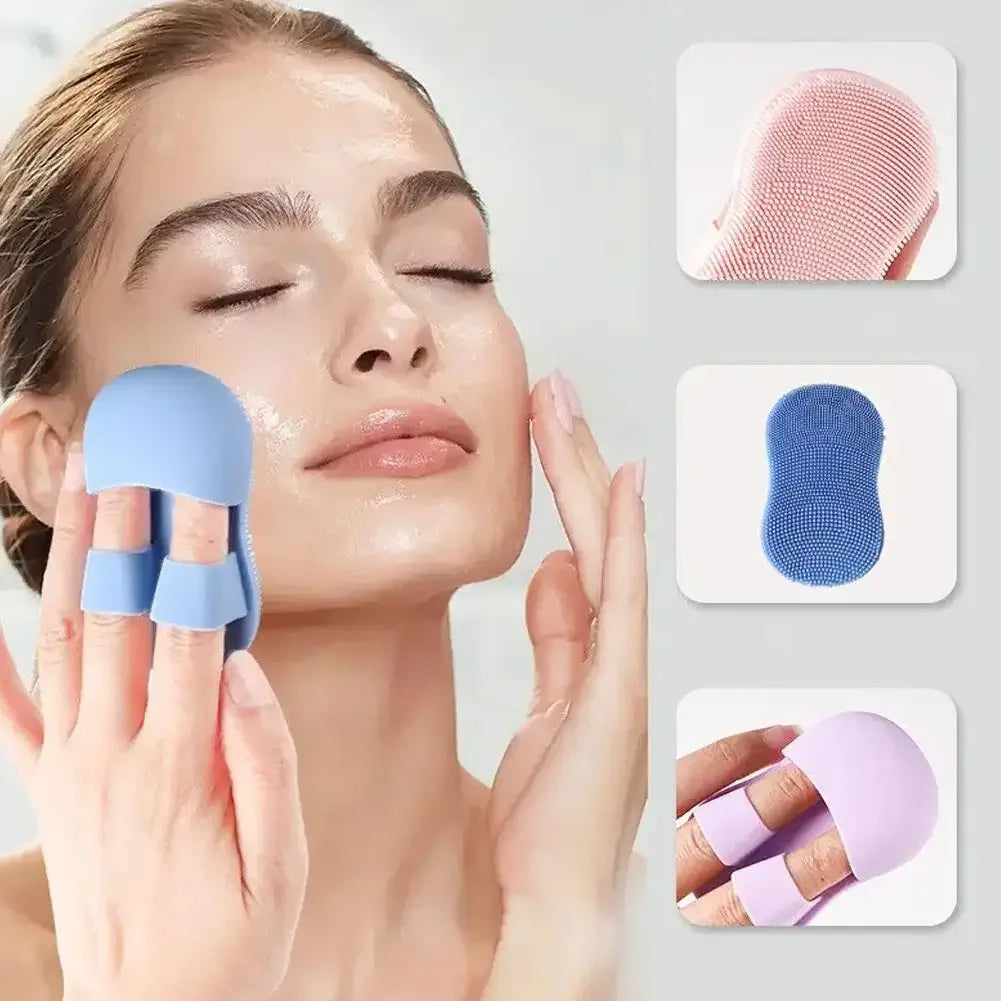 Mini Facial Cleansing Brush Silicone Soft