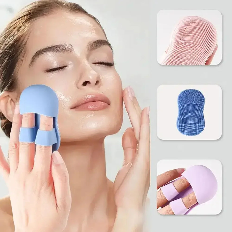 Mini Facial Cleansing Brush Silicone Soft