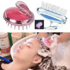 Silicone Scalp Massage Brush with Soft Bristles