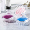 Silicone Scalp Massage Brush with Soft Bristles