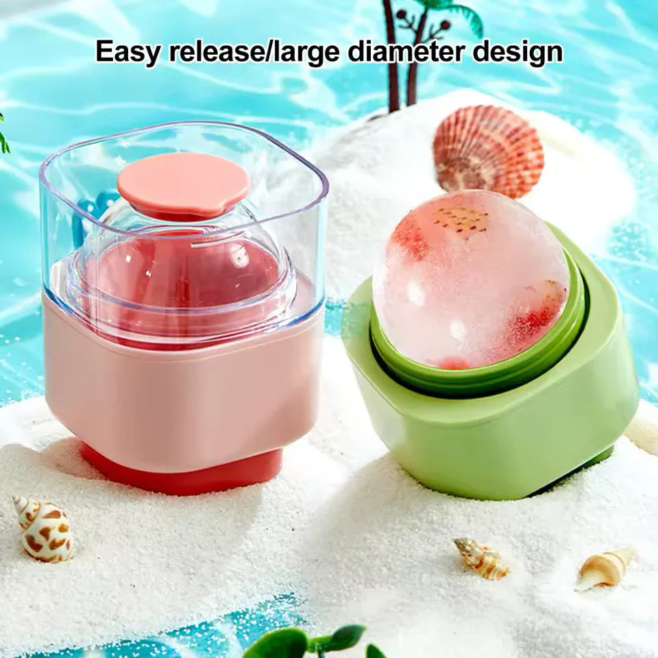 Silicone Sphere Ice Mold with Easy Release - Clarify.pk