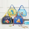 Kids Insulated Lunch Bag with Random Cute Character Print - 23 x 17 cm
