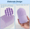 2 in 1 Silicone Ice Roller for Face with Cleansing Brush Lid
