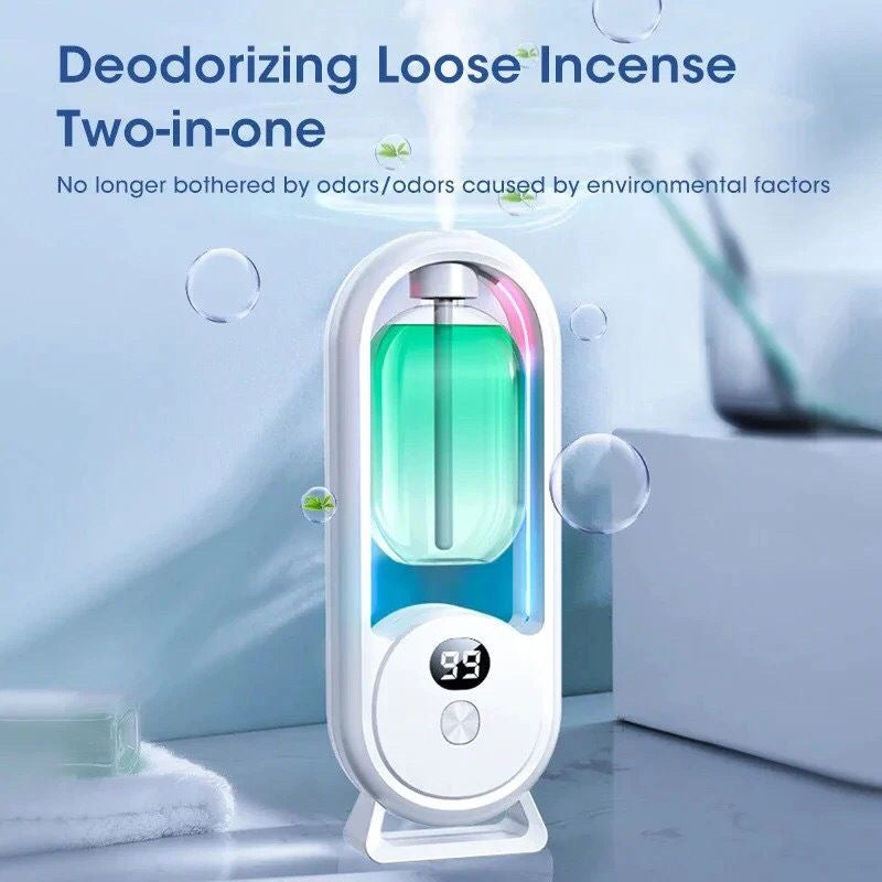Automatic Aroma Diffuser and Air Freshener with Digital Display