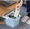 Hidden Drawer Trash Can - Under Desk Sliding Concealed Waste Bin