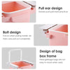Hidden Drawer Trash Can - Under Desk Sliding Concealed Waste Bin