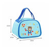 Kids Insulated Lunch Bag with Random Cute Character Print - 23 x 17 cm