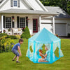 Kids Tent House - Hexagon Princess Castle Play Tent with Net