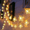 20 LED Star Curtain Lights for Decoration - Clarify.pk