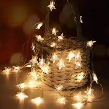 20 LED Star Curtain Lights for Decoration