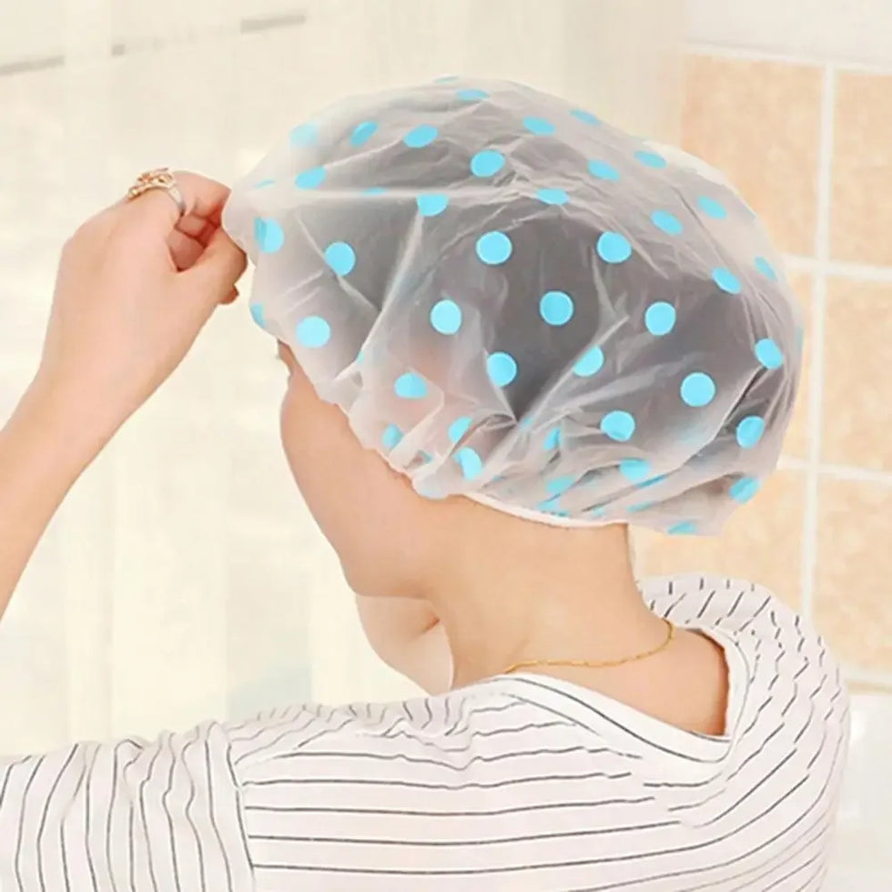 Spa Hair Salon Shower Cap for Home & Salon