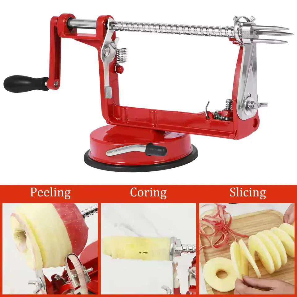 Spiral Vegetable Slicer Manual for Easy Peeling