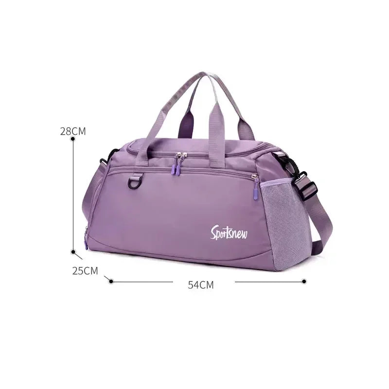 Fitness Training Bag with Shoe Compartment - Clarify.pk