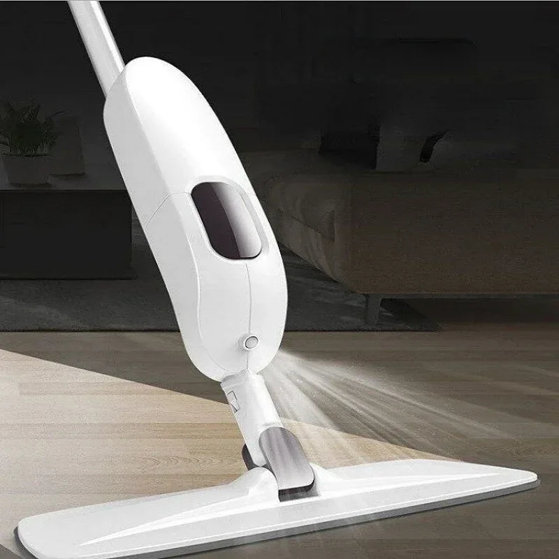 Spray Mop with Built-In Cleaner Spray