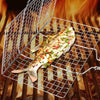 Stainless Steel BBQ Grill with Handle - Clarify.pk