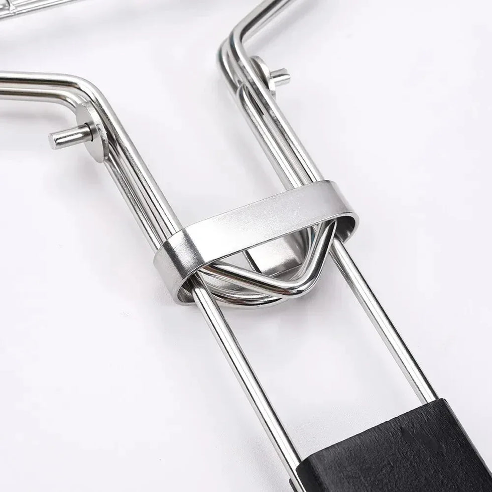 Stainless Steel BBQ Grill with Handle