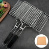 Stainless Steel BBQ Grill with Handle - Clarify.pk