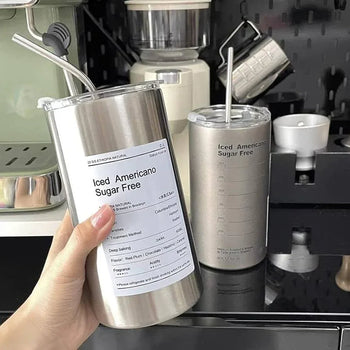 Stainless Steel Coffee Tumbler - Insulated & Durable - Clarify.pk