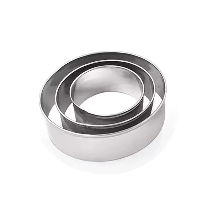 Pack of 12 Stainless Steel Cookie Cutters Set - Clarify.pk